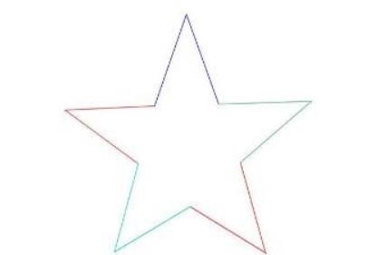 五角星的画法 简易五角星的画法
