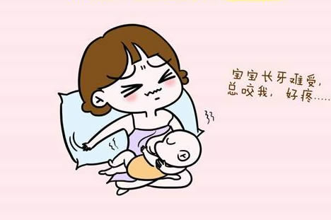 新生儿吃母乳总是咬人(母乳喂养时婴儿咬人的原因)