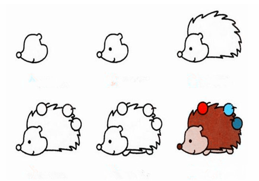 2分钟学会的简笔画动物的画法(100种动物简笔画步骤图)