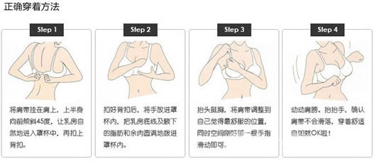 75d胸围多少cm 胸罩的正确穿着方法