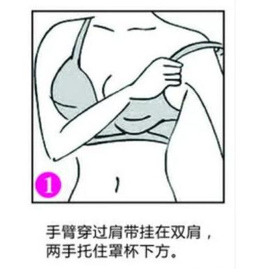 女性内衣的正确穿法 如何穿内衣