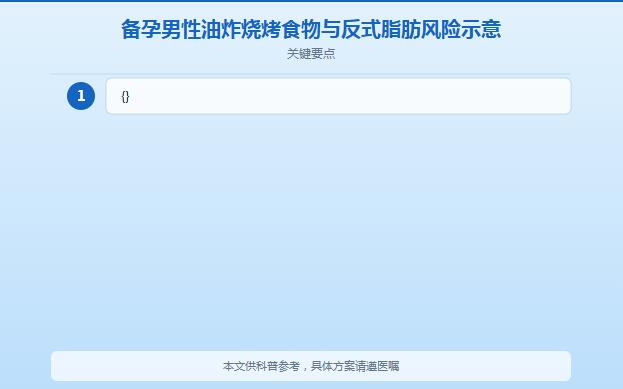 备孕男人不能吃什么？这6类食物建议少碰，附科学饮食建议
