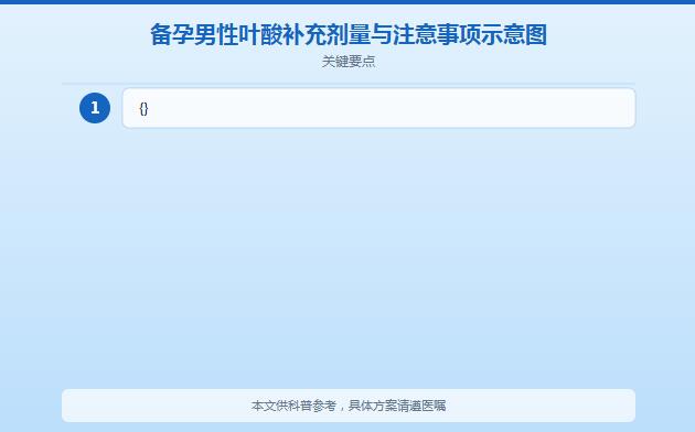 备孕男性需要吃叶酸吗？叶酸对精子质量的作用与补充建议