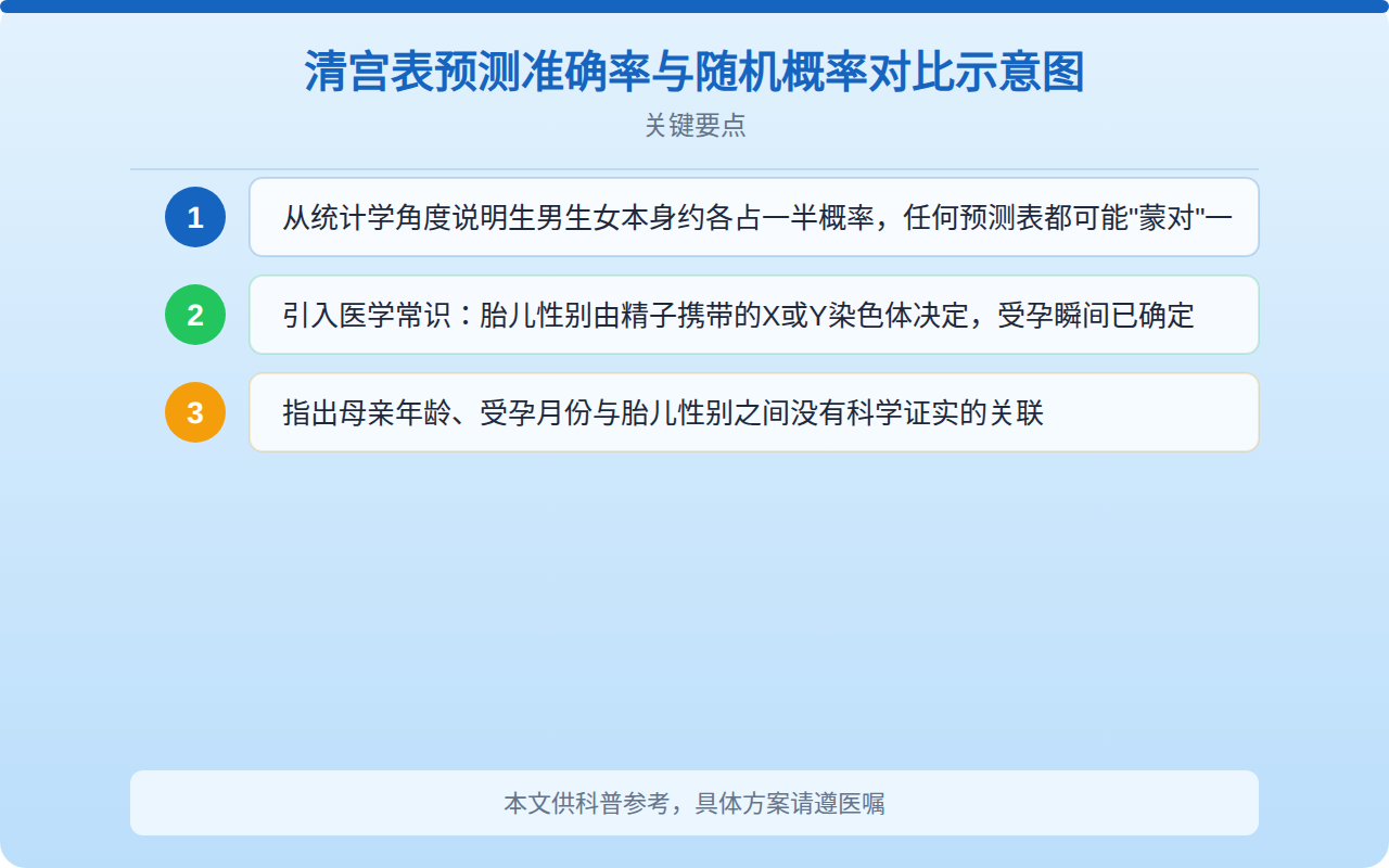 生男生女2027年的清宫表怎么看？科学解读备孕知识指南