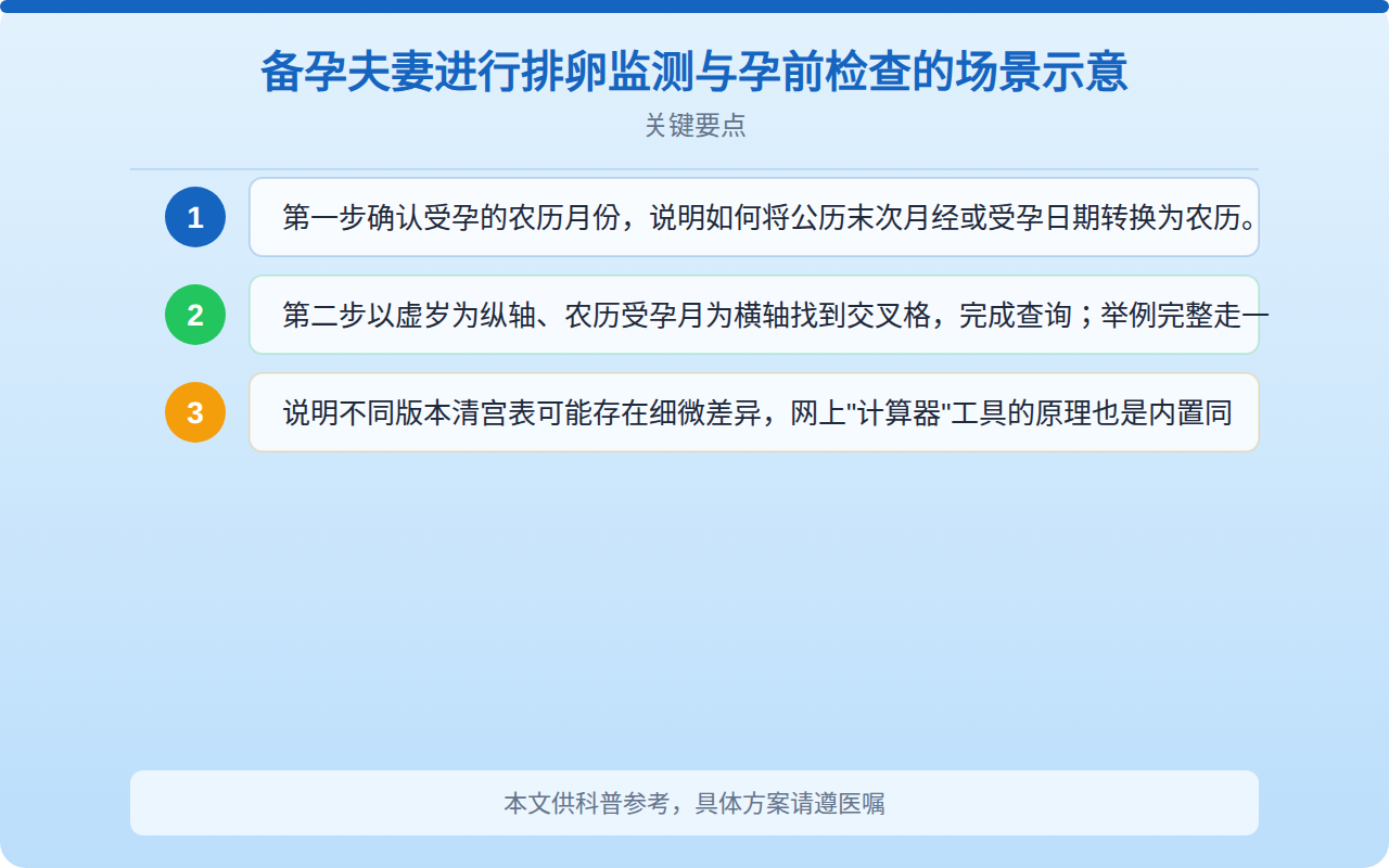 清宫表虚岁计算器查询：虚岁怎么算、清宫表怎么看一文讲清