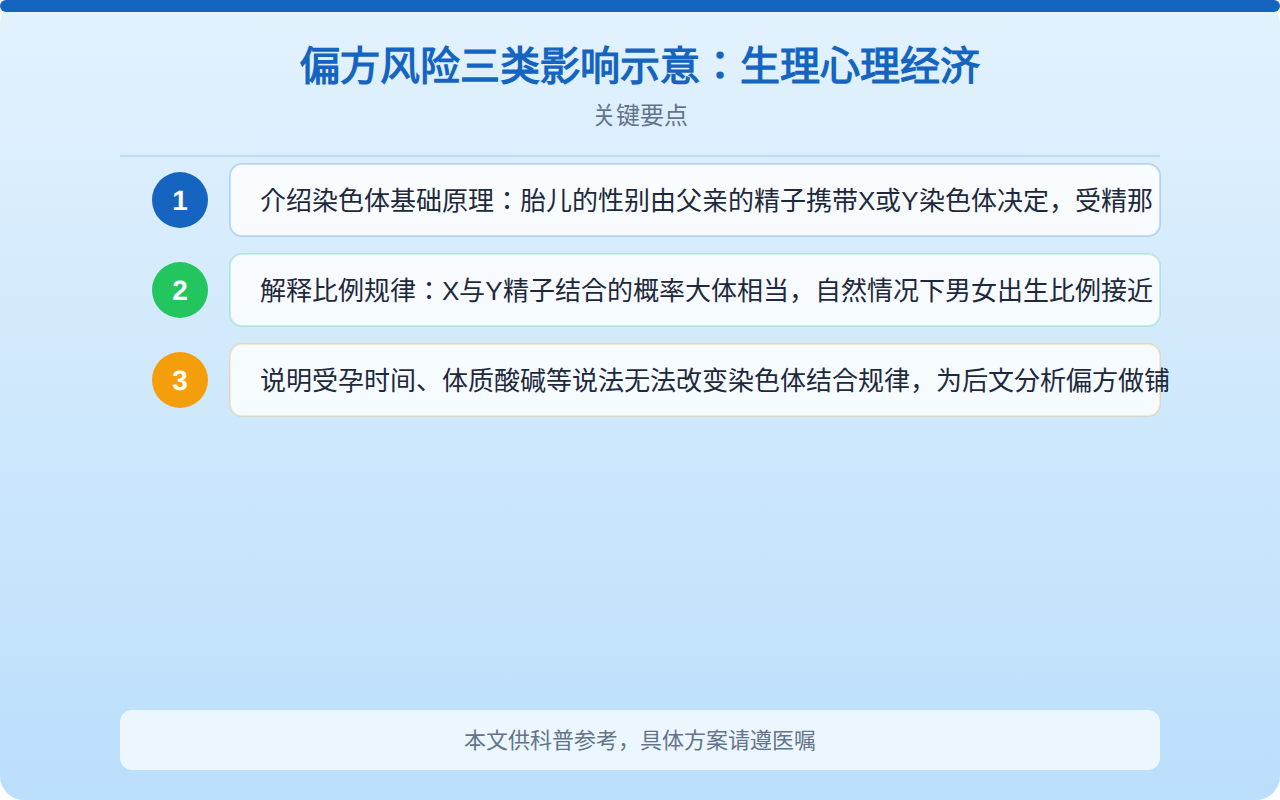 生男孩子的偏方靠谱吗？科学解读备孕传