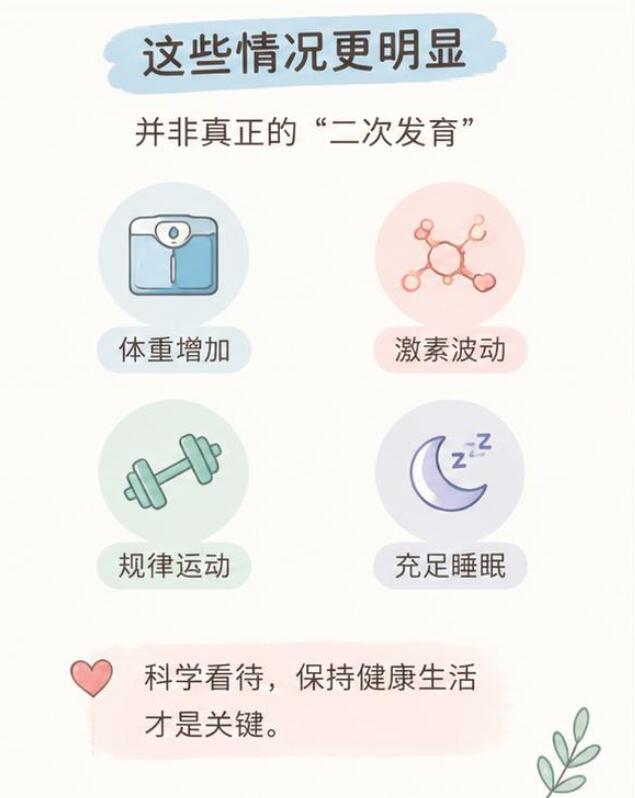 成年后胸部还能再发育吗？这个问题一次说清楚