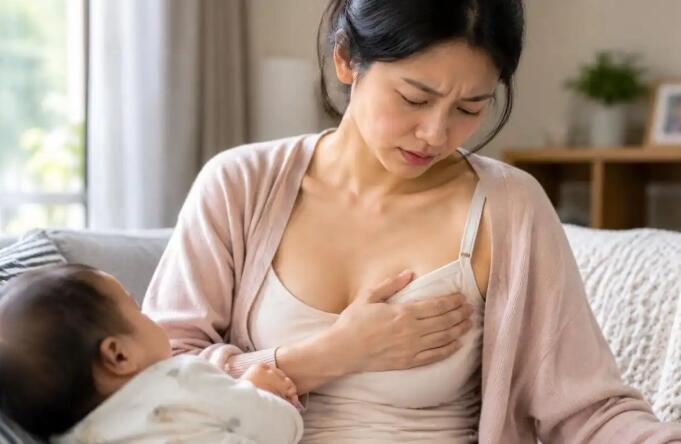 断奶时一边胀一边不胀怎么办？不一定是乳腺炎,先看疼痛和发热信号