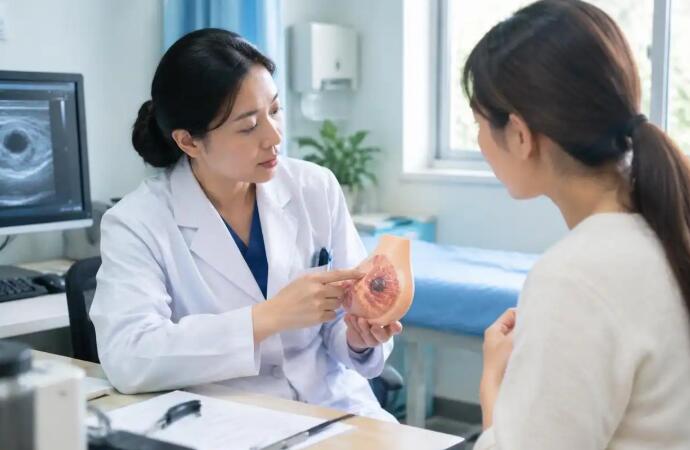 乳房胀痛有硬块挂什么科？先分清危险信号，及时去乳腺外科