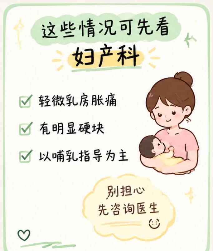 哺乳期乳腺炎应该看乳腺外科吗？这些情况要尽快就医