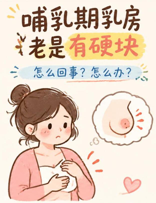 哺乳期反复堵奶硬块？别只知道热敷！这3个真相要知道