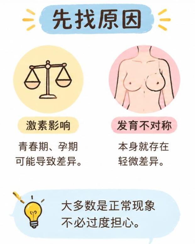 胸一个大一个小该怎么办？医生教你科学应对