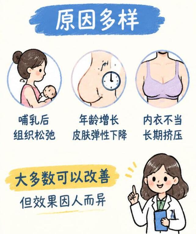 乳头下垂能恢复吗？关键看原因和程度，先别焦虑