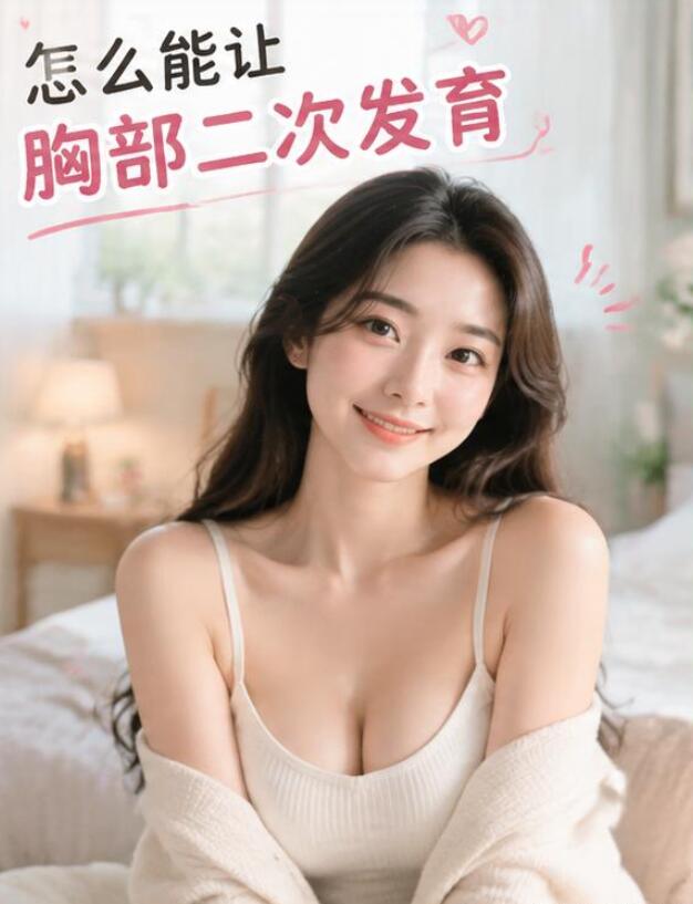 怎么能让胸部二次发育？