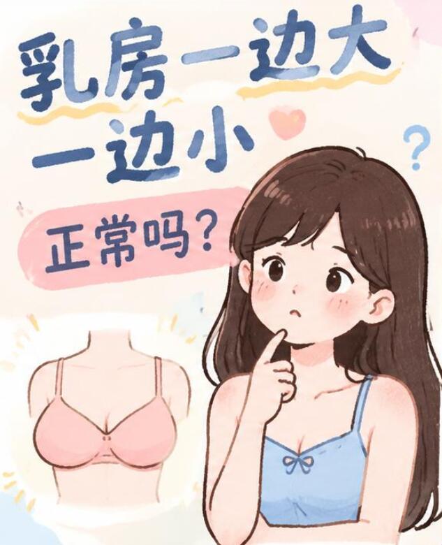 乳房一边大一边小正常吗？医生来给你讲明白