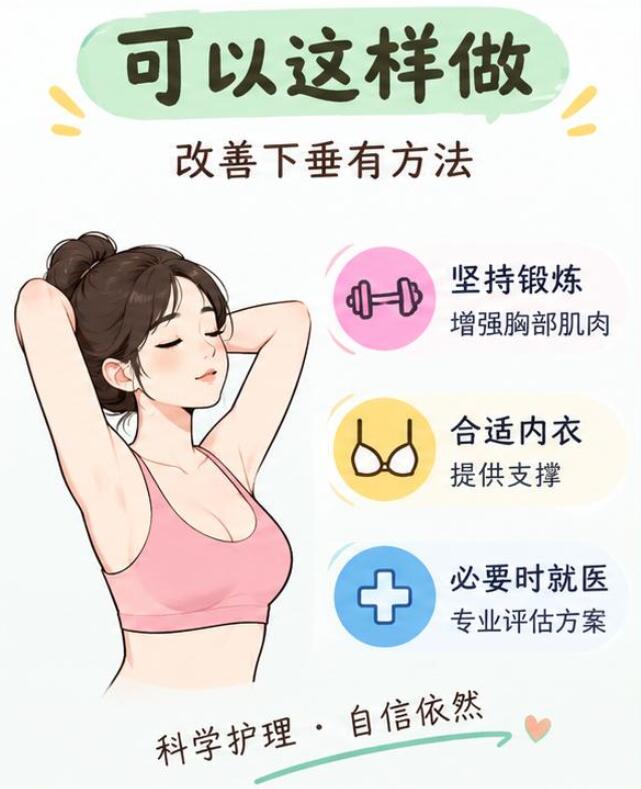女性乳头下垂是怎么回事？别慌！医生来给你讲清楚～