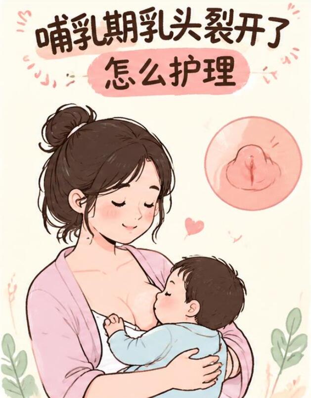 哺乳期乳头裂开了怎么护理？别慌，绝大多数情况都能在家护理好