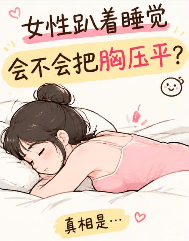 女性趴着睡觉会不会把胸压平？医生告诉你真相