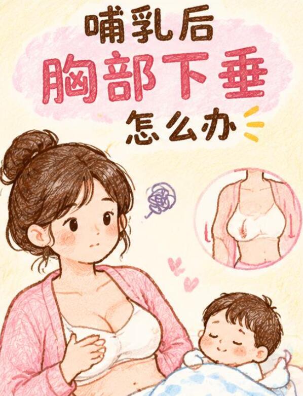 哺乳后胸部下垂怎么办？