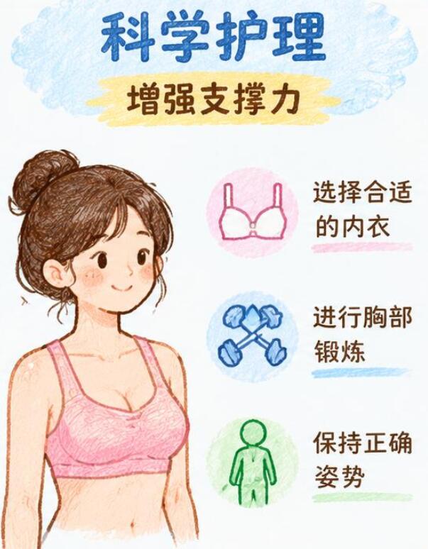 哺乳后胸部下垂怎么办？