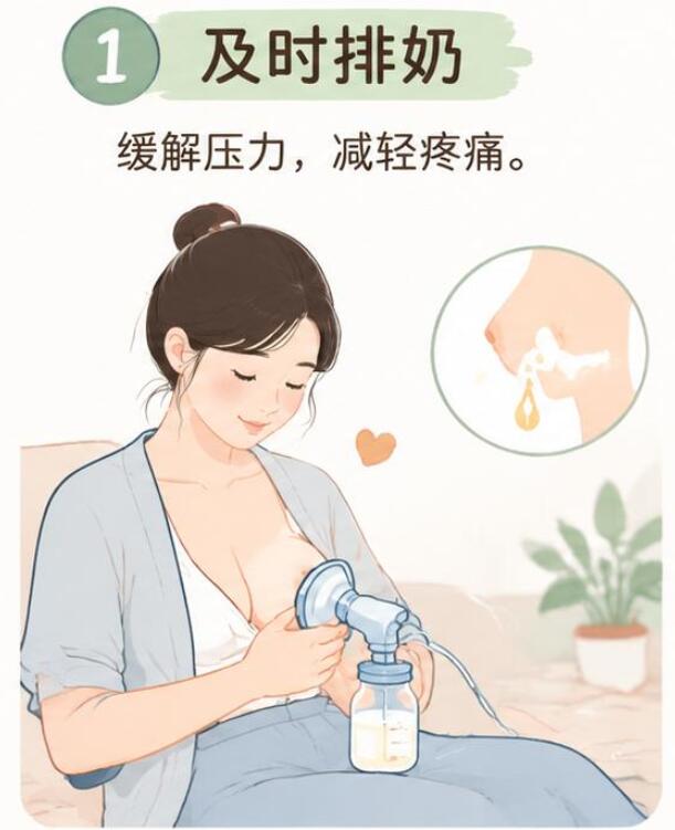 胀奶痛怎么快速消除？三步快速缓解法请收好