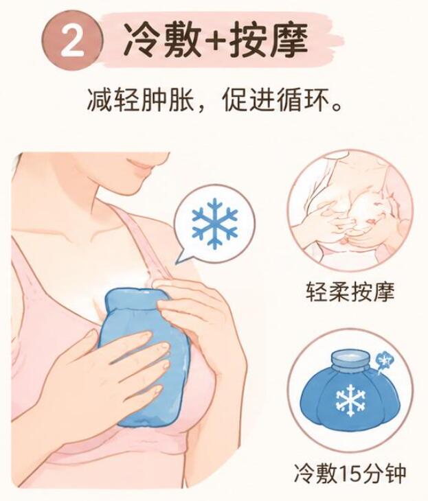 胀奶痛怎么快速消除？三步快速缓解法请收好