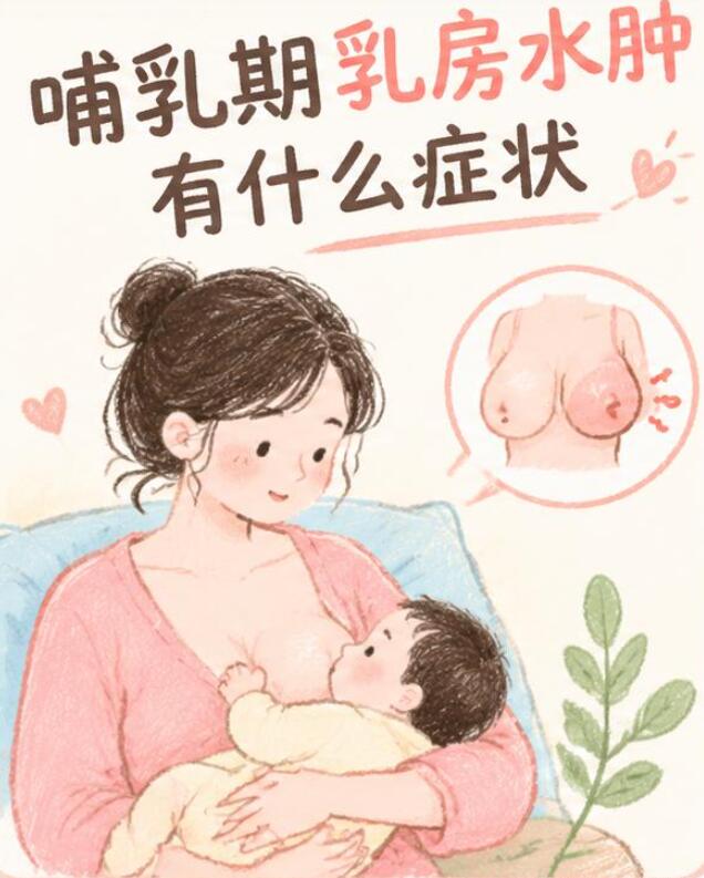 哺乳期乳房水肿有什么症状？很多妈妈容易和堵奶混淆，今天一次讲清楚