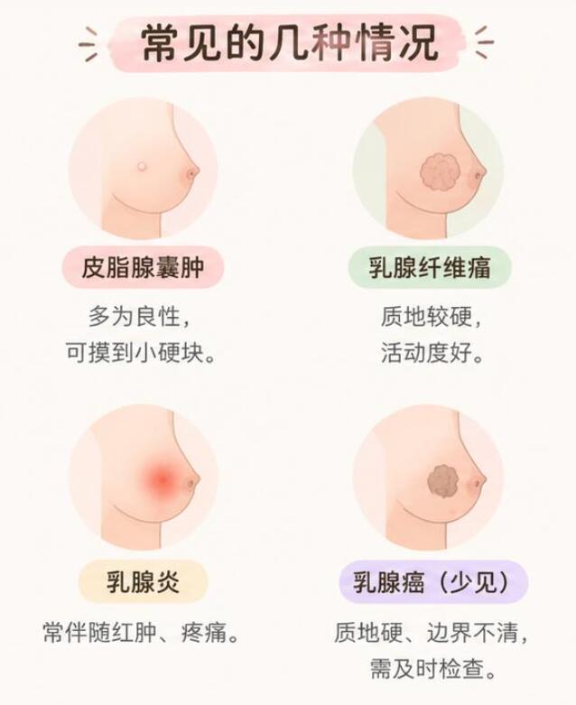 乳房上长是什么？90%的肿块都是良性的，但关键要学会分辨